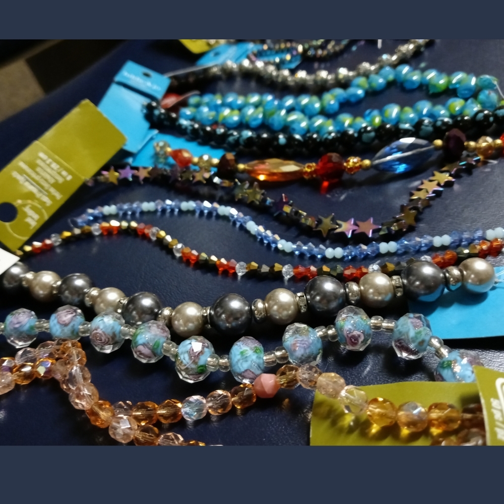 BEADS 4 Jewelry Making 25 Strands NEW